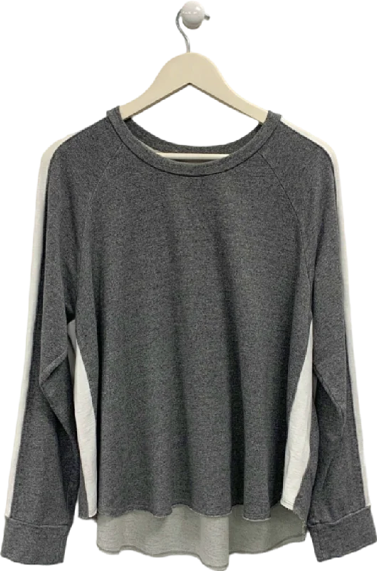 Women's Norwegian SweatersSundry Grey Long Sleeve Top UK M