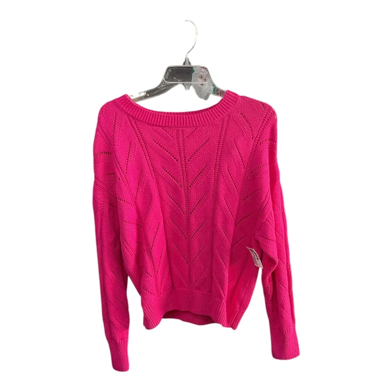 Women's Shetland Wool SweatersSweater By Marc New York In Pink, Size: L