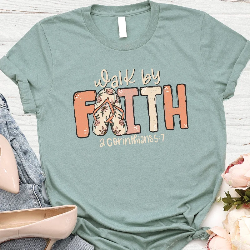 Women's Blouse with Peter Pan CollarWalk By Faith Tee