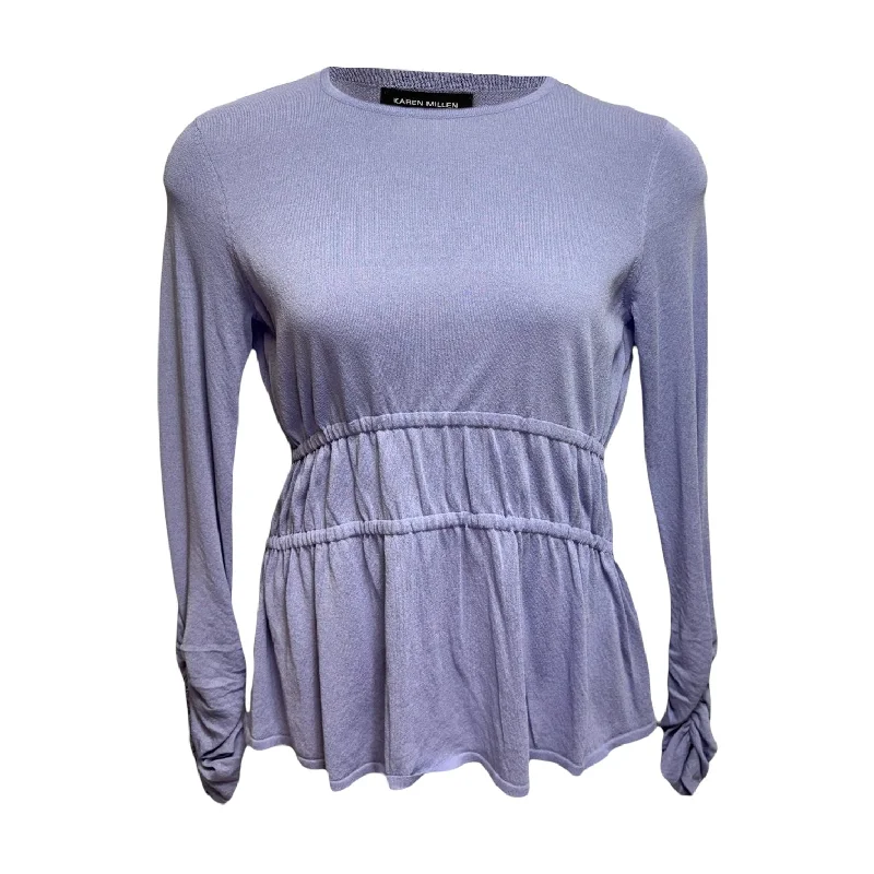 Women's Irish Wool SweatersSweater By Karen Millen In Purple, Size: M