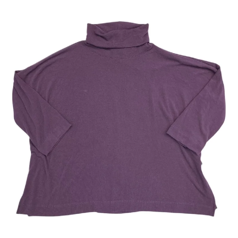 Women's Fisherman's SweatersSweater By Nally And Millie In Purple, Size: Osfm