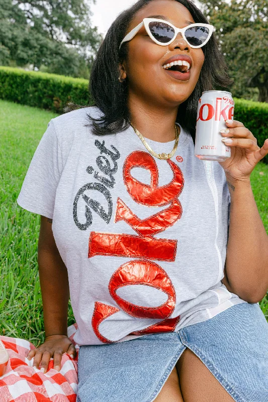 Women's Blouse for WeddingGrey Diet Coke® Logo Tee