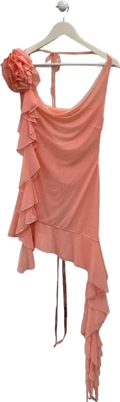 Women's Polyester SweatersHouse of CB Bright Peach Charla Dress UK S