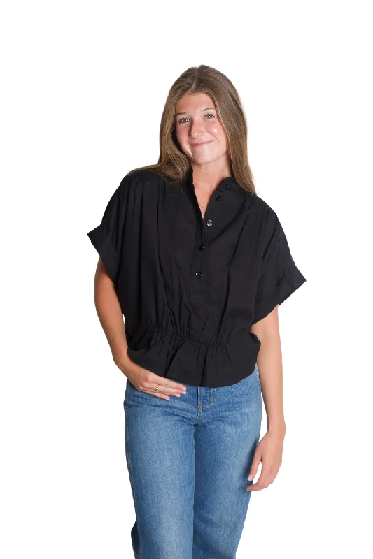 Women's Blouse with Boat CollarViviana Top