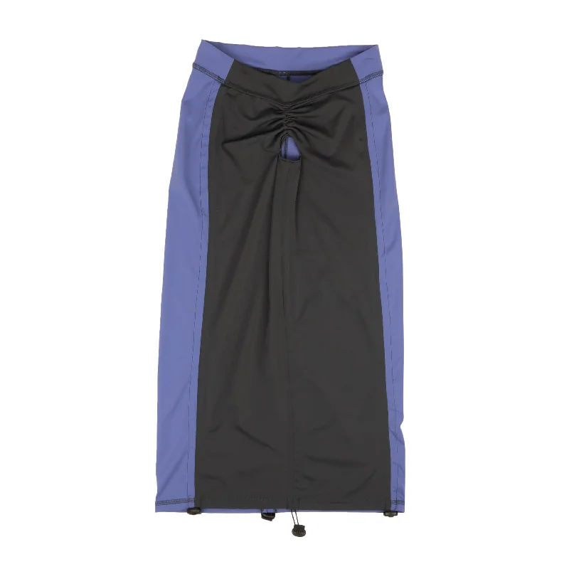 Women's Tiered SkirtsRECINTO DRAWSTRING PEGADITA COBALT MIDI SKIRT