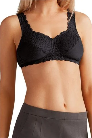 mastectomy bra with pocketsAmoena Jasmin Wire-Free Bra - Black Order Code: 44233