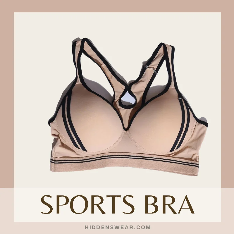 maternity support braPOWER SHAPE V-MESH WIRE FREE SPORTS BRA - H004