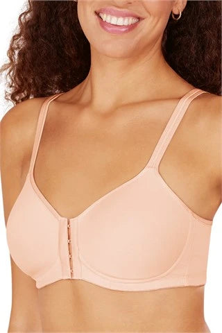 plus-size minimizer bra with smooth cupsAmoena Mara Padded Wire-Free Front Closure Bra - Blush Order Code: 44806