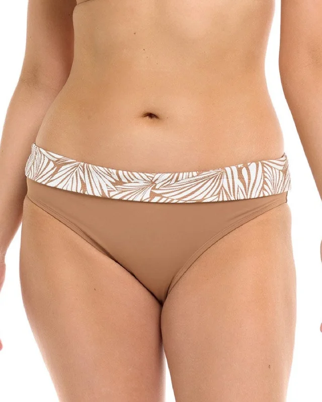 2024 Skye Biomes Mid Waist Fold Over Bikini Bottom - Sk75138