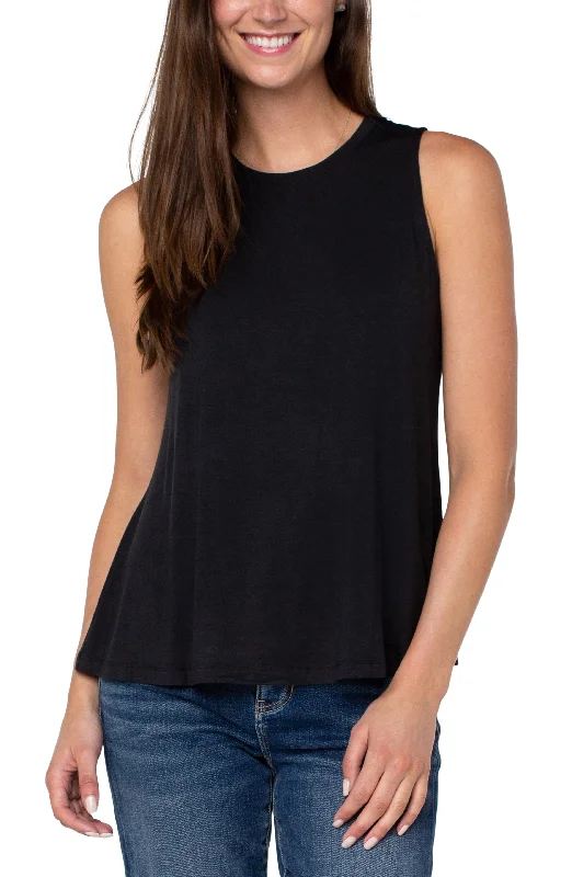 Women's Bell-Bottom PantsSLEEVELESS SCOOP NECK TANK