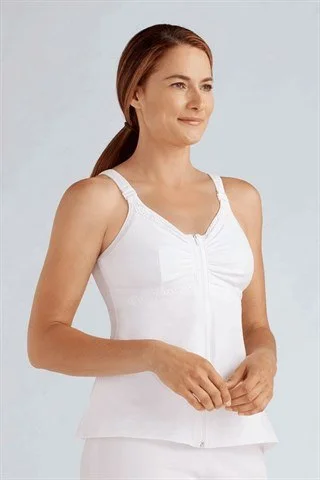 convertible bra with hook-and-eye closureAmoena Hannah Post-Surgical Garment 2860