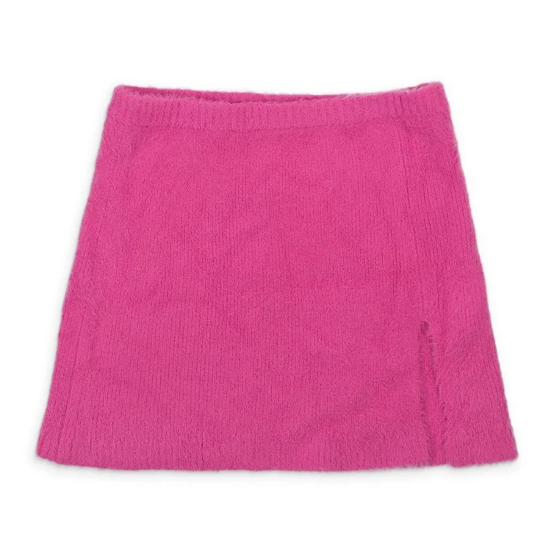 Women's Floral SkirtsFURRY FUSCHIA MINI SKIRT