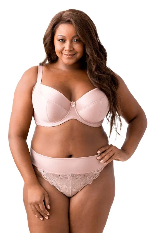 seamless bra with soft cups for all-day comfortSimple Curves Underwire Bra 2818 Dusty Rose