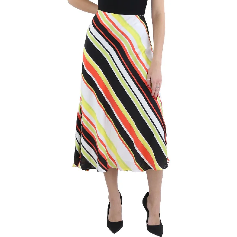 Women's Sweetheart Hem SkirtsWomens Silk Long Pencil Skirt