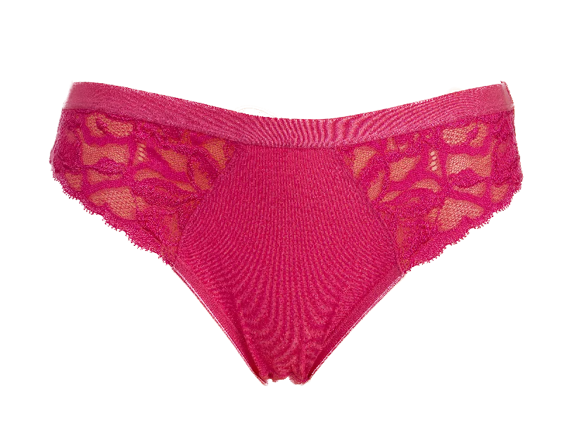 wireless mastectomy bra with soft cupsPink Lace Briefs