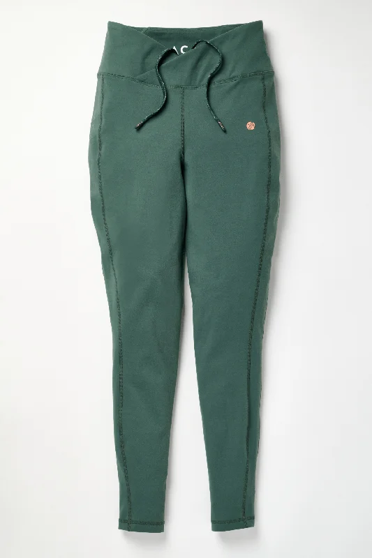 Women's Jodhpurs with Square NeckEncompass Leggings - Full Length - Laurel