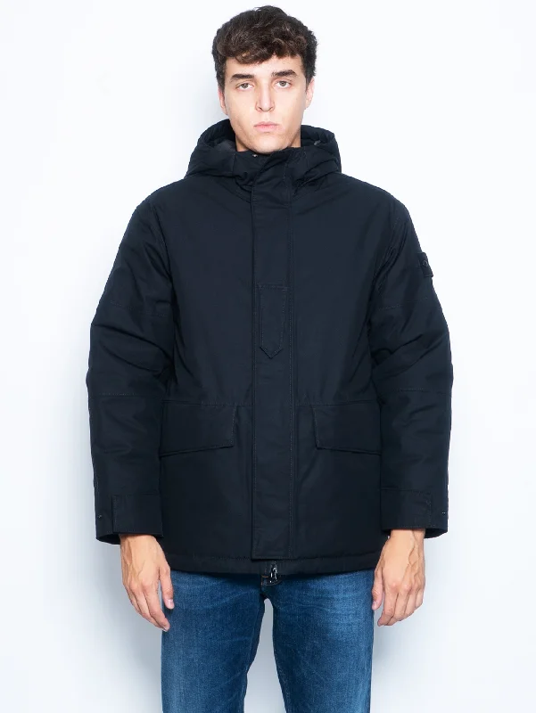 Women's Coats with ZipperParka con Cappuccio Ghost Piece Nero