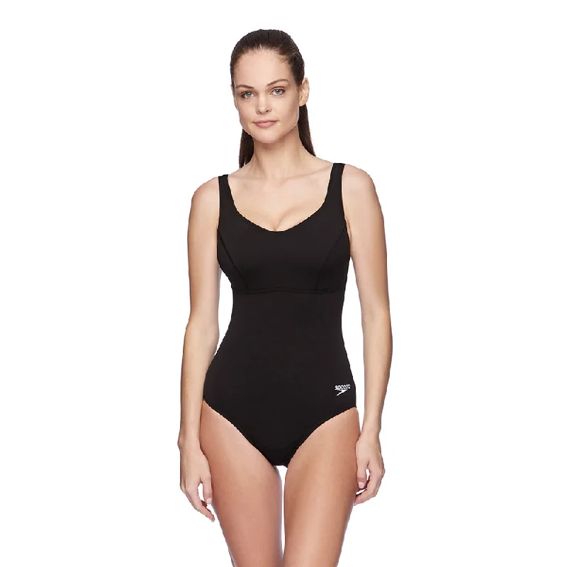 Speedo Womens Contour Clipback One Piece