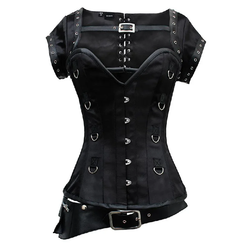 plus-size high-compression shapewear for special occasionsMichaela Steampunk Corset