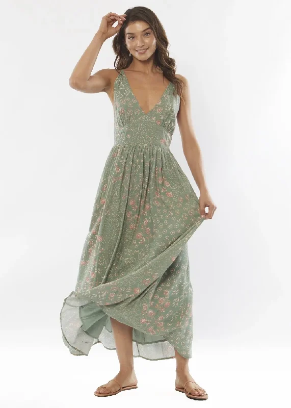 Women's Low Collar DressesCosi Bello Maxi Dress