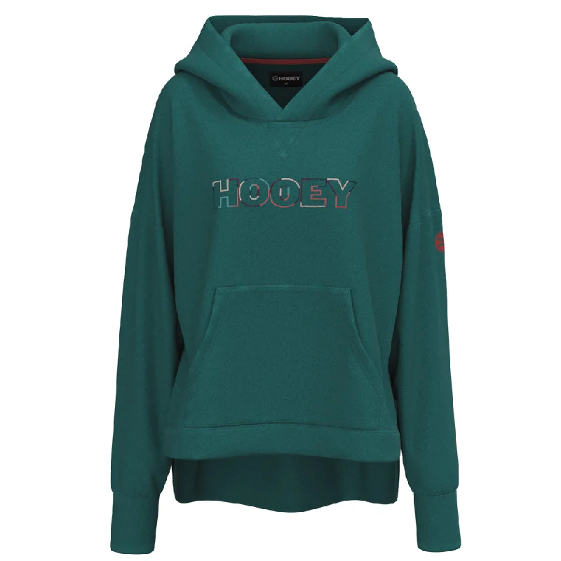 Women's Hooded Sweatshirts with Zipper Closure"Roomy" Deep Lake Hoody