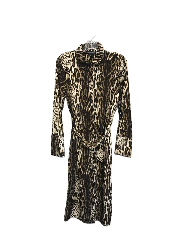 Women's Pleated DressesAnimal Print Dress Work By Inc, Size: S