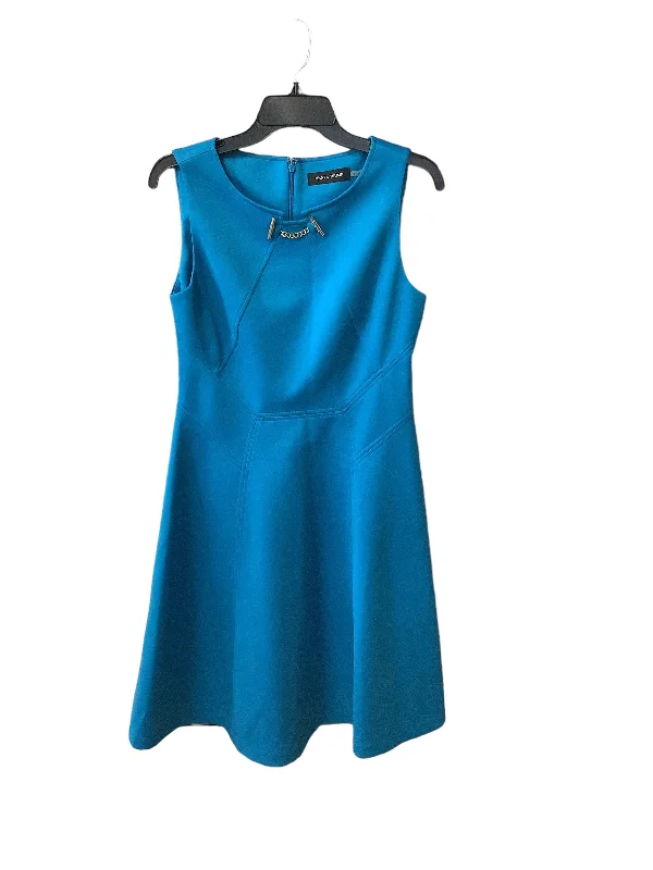 Women's Asymmetrical DressesBlue Dress Work Ivanka Trump, Size 10