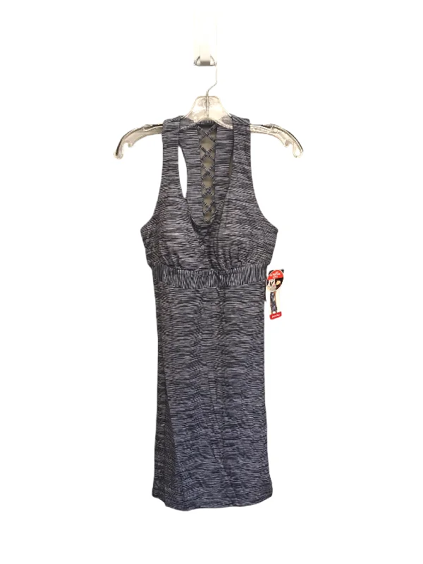 Women's V-Neck DressesGrey Athletic Dress By ZeroxposurSize: S