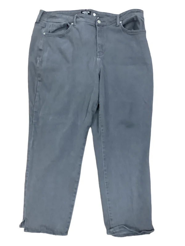 Women's Jodhpurs with Square CollarJeans Relaxed/boyfriend By Not Your Daughters Jeans  Size: 18